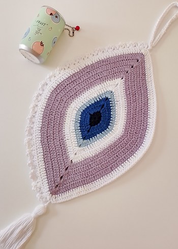 El Yapımı Bohem Örgü Çanta - Görsel 2