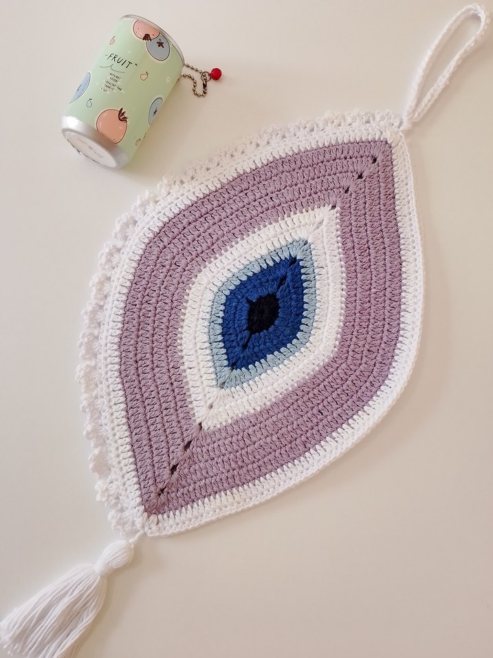 El Yapımı Bohem Örgü Çanta - Görsel 2