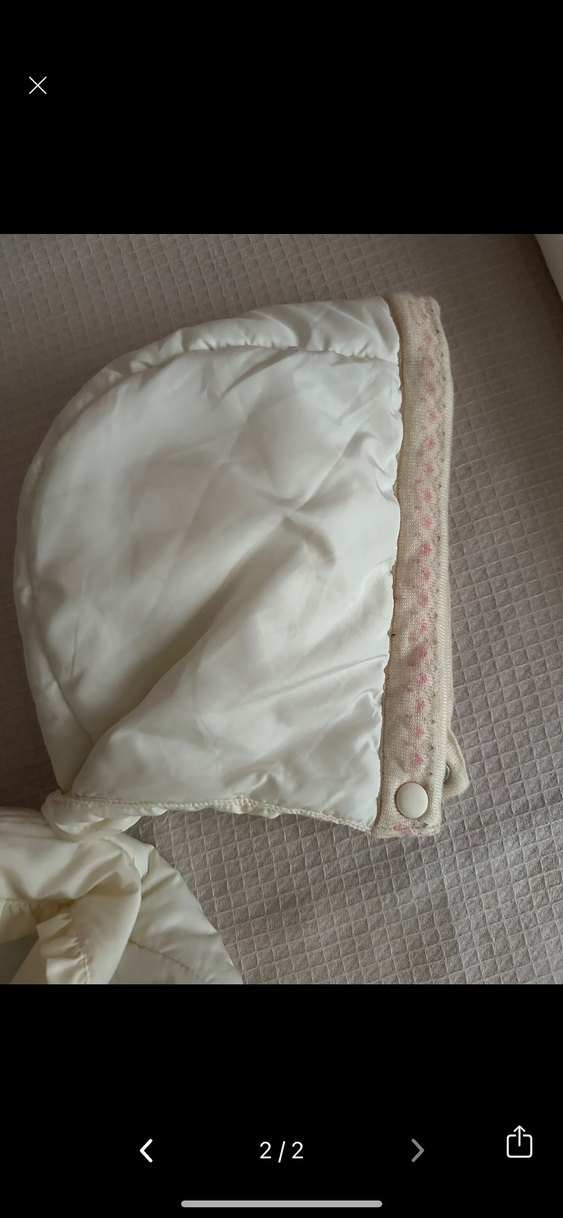 Düğmeli Beyaz Bebek Tulum - Görsel 2