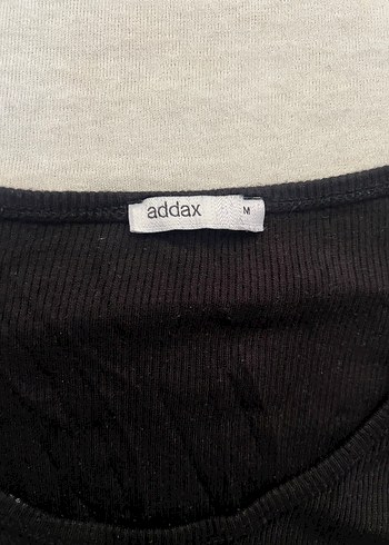 Addax Kadın Siyah Uzun Kollu Crop Top
