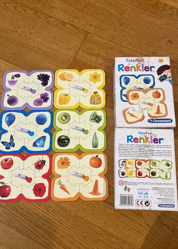 Clementoni FotoFun Renkler Eğitici Oyuncak