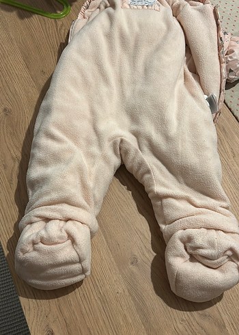 LC Waikiki Kapüşonlu Pembe Kız Bebek Astronot Tulumu - Görsel 4