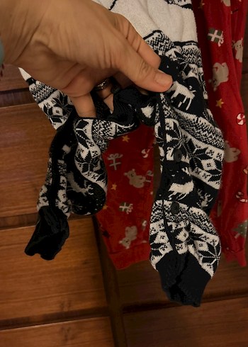 H&M ve LCW yılbaşı tulum set 9-12 ay 74-80 cm - Görsel 8