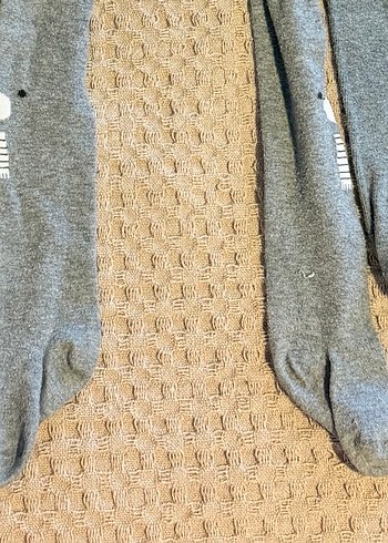 Gri Çocuk Külotlu Çorap 3'lü Paket - Görsel 3