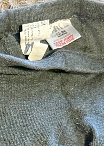 Gri Çocuk Külotlu Çorap 3'lü Paket - Görsel 5