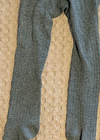 Gri Çocuk Külotlu Çorap 3'lü Paket - Görsel 2