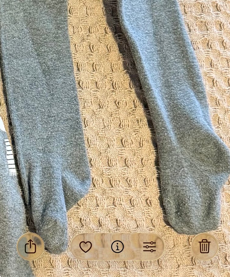 Gri Çocuk Külotlu Çorap 3'lü Paket - Görsel 4