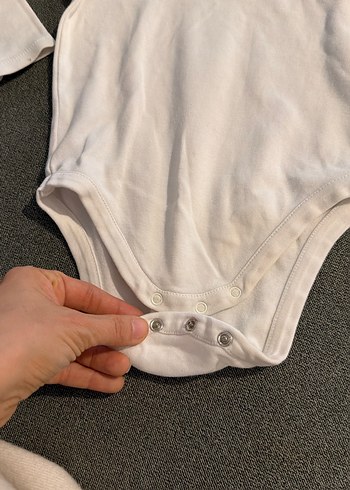 Pamuklu Bebek Body seti - Görsel 7