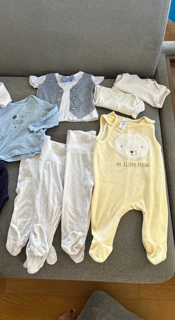 Bebek Erkek 10'lu Rahat Günlük Kıyafet Seti - Görsel 4