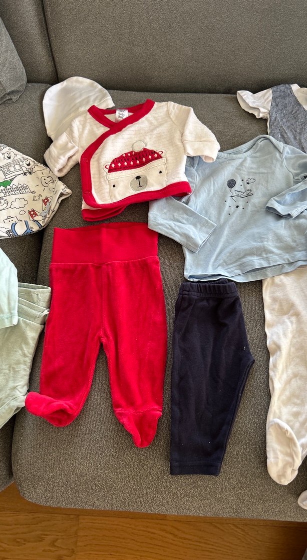 Bebek Erkek 10'lu Rahat Günlük Kıyafet Seti - Görsel 3