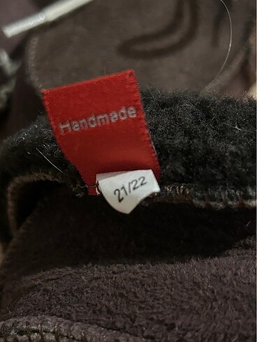 Kuzu derisi eldiven bot set 1/2 yaş 21/22 no - Görsel 3