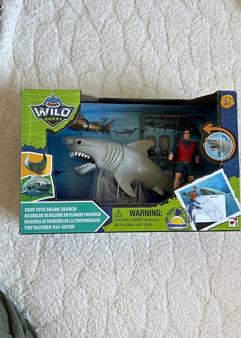 Wild Quest Köpekbalığı ve Figür Oyuncak Seti
