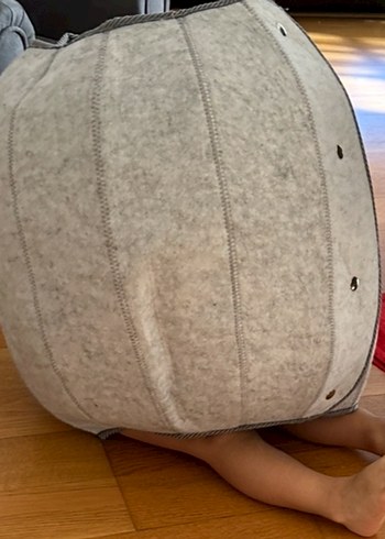 Katlanabilir Gri Kedi Yatağı 50x10 cm - Görsel 6