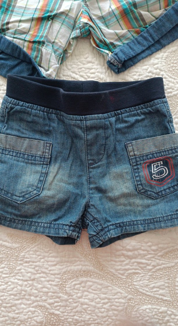 Erkek Çocuk Kot Şort 2 adet - Görsel 2