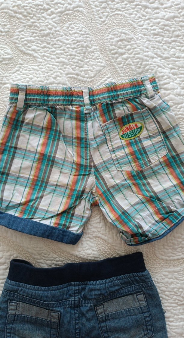 Erkek Çocuk Kot Şort 2 adet - Görsel 4