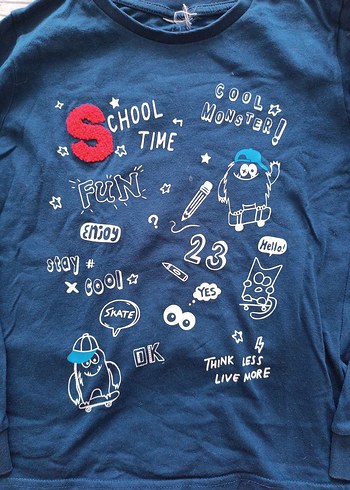 Erkek Çocuk Sweatshirt 7-8 yaş - Görsel 2