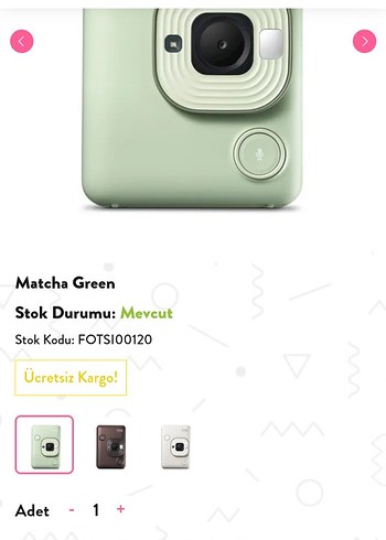 İnstax mini Liplay hybrid kamera - Görsel 6