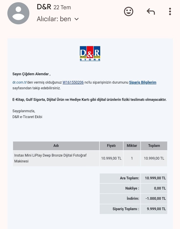 İnstax mini Liplay hybrid kamera - Görsel 5