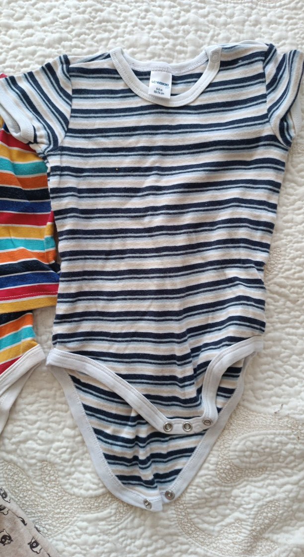 Erkek Çocuk 3 parça body ve tulum - Görsel 3