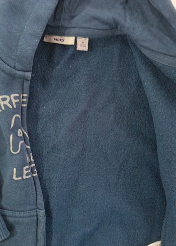 Kırmızı Baskılı Dinozor Sweatshirt ve Fermuarlı Hırka - Görsel 3