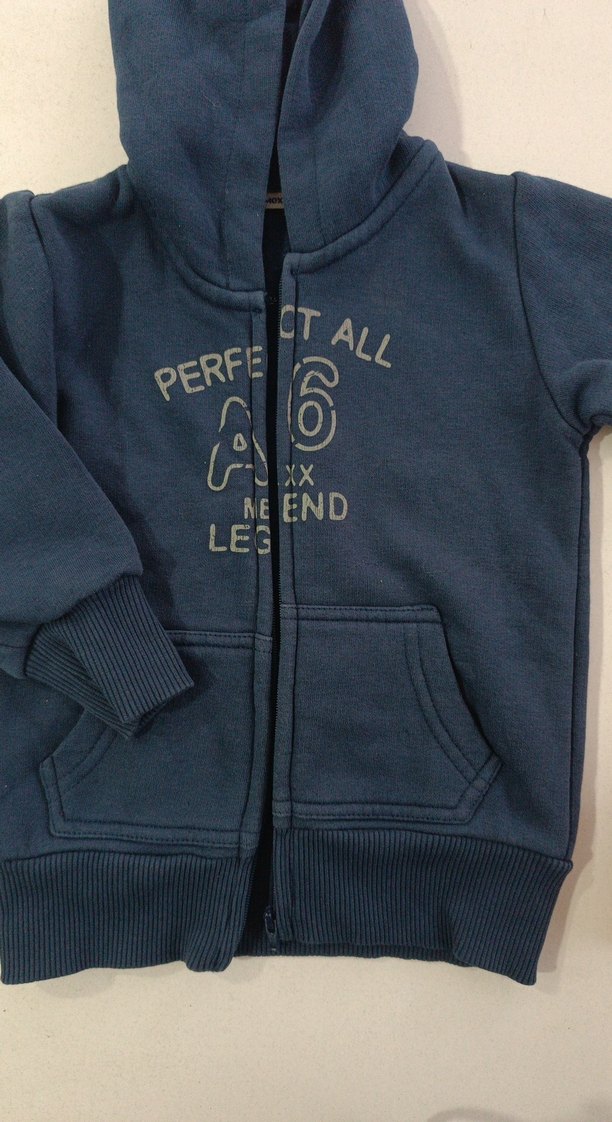 Kırmızı Baskılı Dinozor Sweatshirt ve Fermuarlı Hırka - Görsel 2