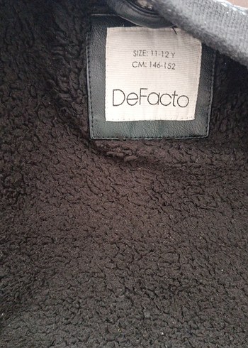 Siyah Deri çocuk  Ceket - Görsel 5