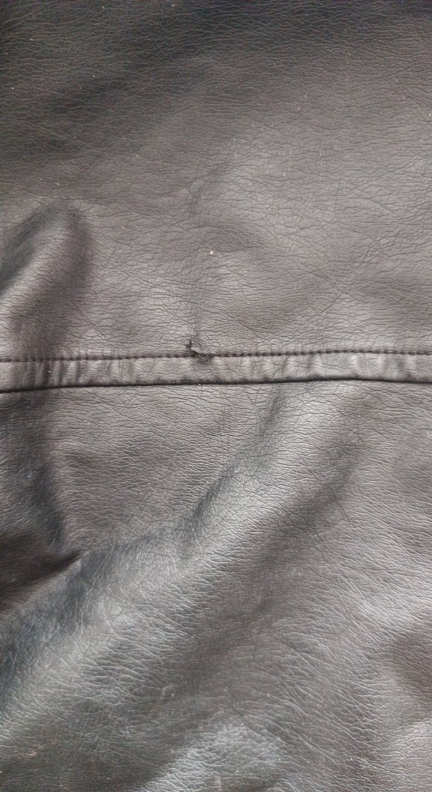 Siyah Deri çocuk  Ceket - Görsel 4