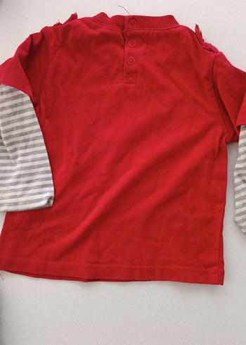 Erkek Çocuk Renkli sweatshirt ve Denim Tulum - Görsel 4