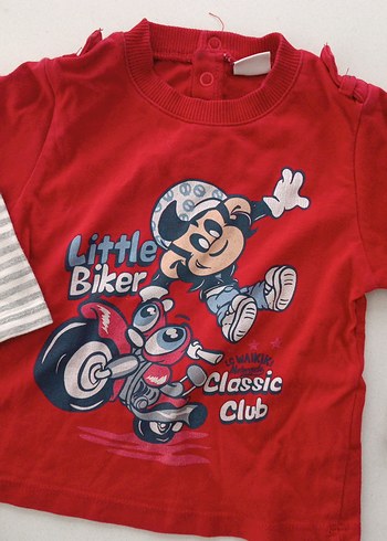 Erkek Çocuk Renkli sweatshirt ve Denim Tulum - Görsel 2