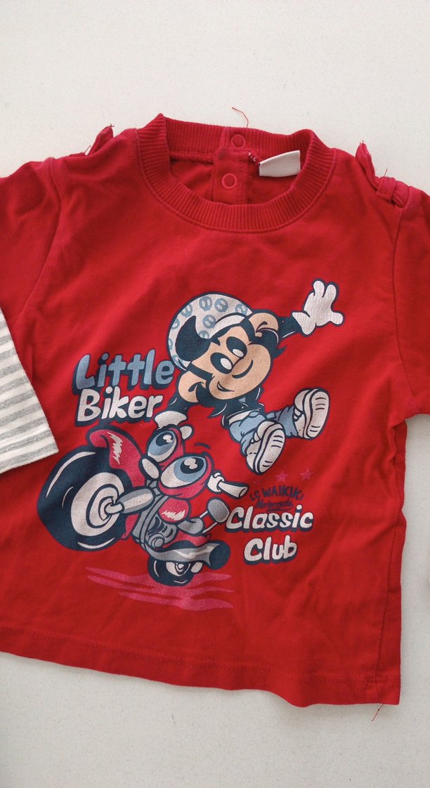 Erkek Çocuk Renkli sweatshirt ve Denim Tulum - Görsel 2