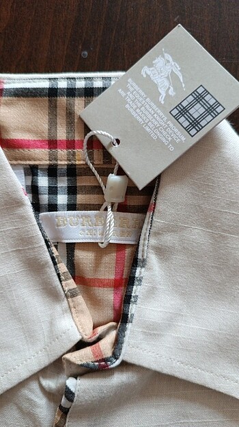 Burberry Orginal Burberry Çocuk gömlek