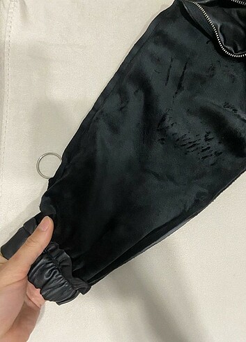 Diğer Deri Jogger Pantolon 