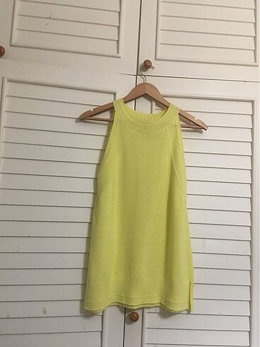 m Beden massimo dutti halter yaka üst