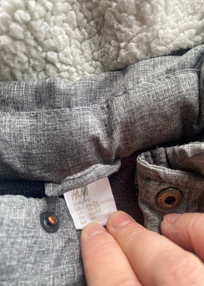 Hm bebek mont - Görsel 3