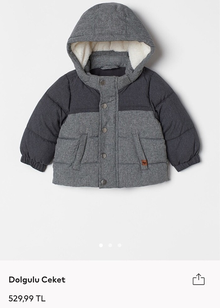 Hm bebek mont - Görsel 4