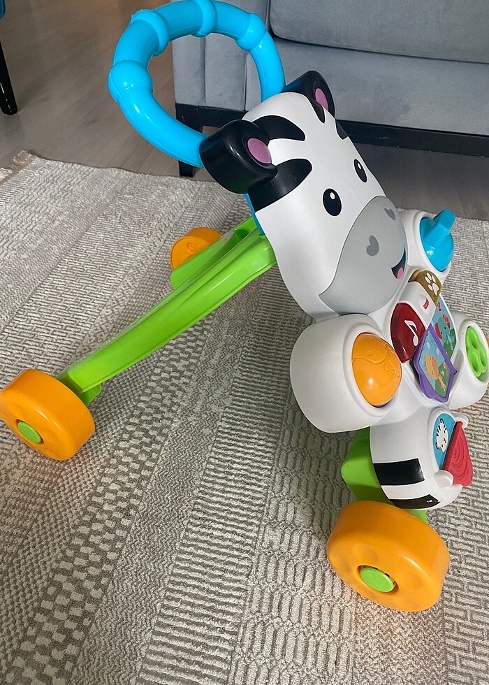 Fisher Prize Melodili Zebra Yürüteç - Görsel 2