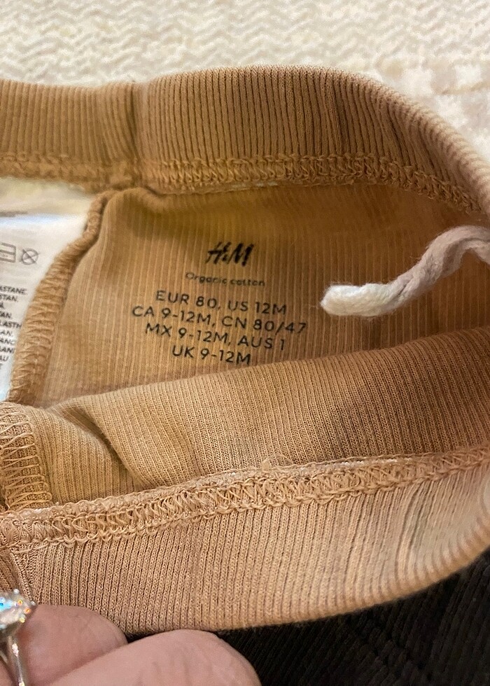 H&M Ribanna Alt 6-9 9-12 ay - Görsel 4