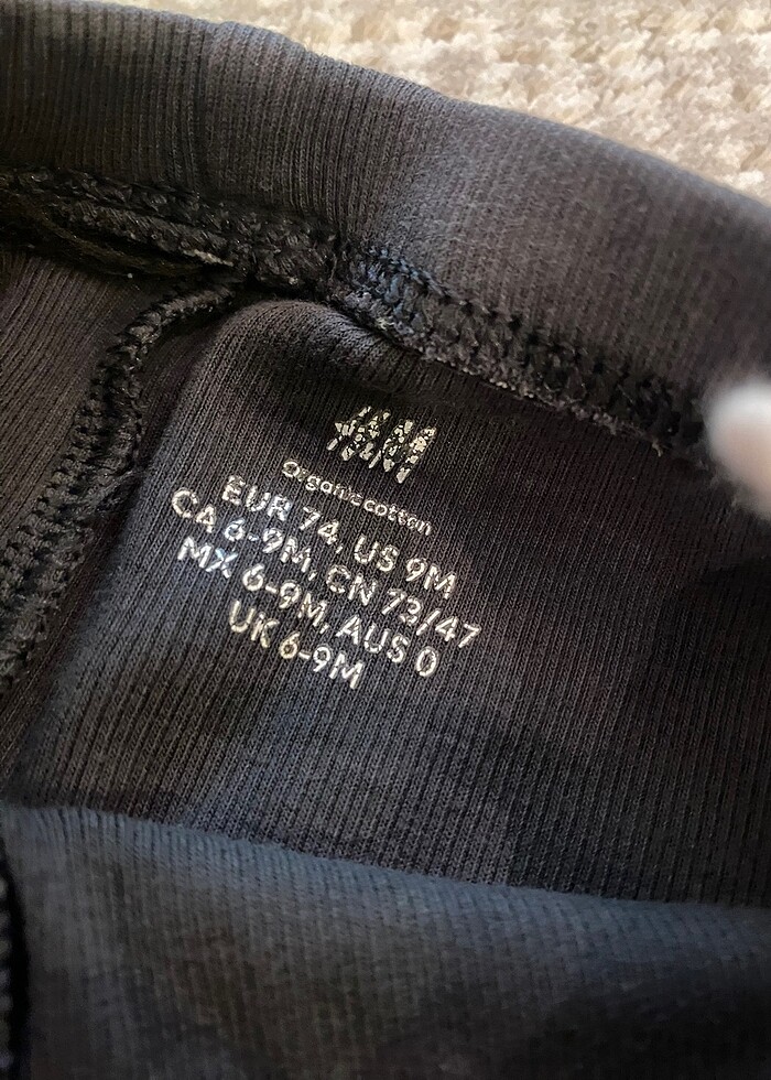 H&M Ribanna Alt 6-9 9-12 ay - Görsel 5