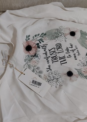 Uzun Kollu Baskılı tunik - Görsel 2