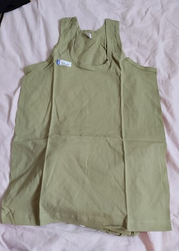 erkek haki renkli düz atlet 4 adet.. - Görsel 3