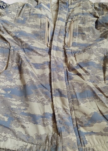 Kamuflaj Fermuarlı Erkek Mont - Görsel 4