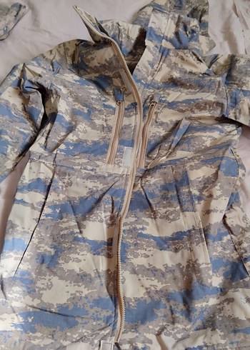 Kamuflaj Desenli Erkek Midi Mont 46-8 - Görsel 4