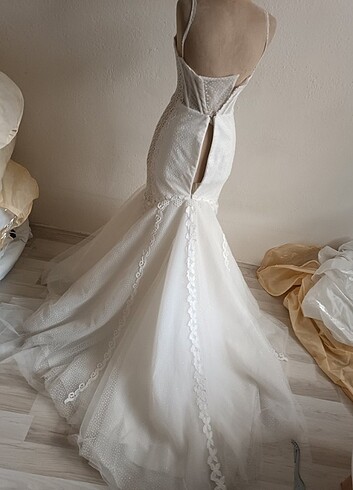 Fiziğine güvenen kadınlara GELİNLİK - Görsel 6