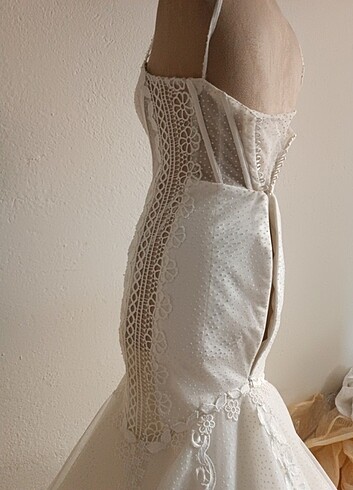 Fiziğine güvenen kadınlara GELİNLİK - Görsel 7