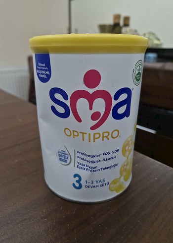 Diğer SMA Optipro 3 Bebek Maması 1-3 Yaş Sarı