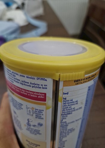 Beden sarı Renk SMA Optipro 3 Bebek Maması 1-3 Yaş Sarı