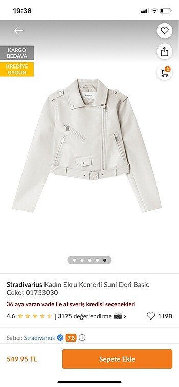 Stradivarius ceket