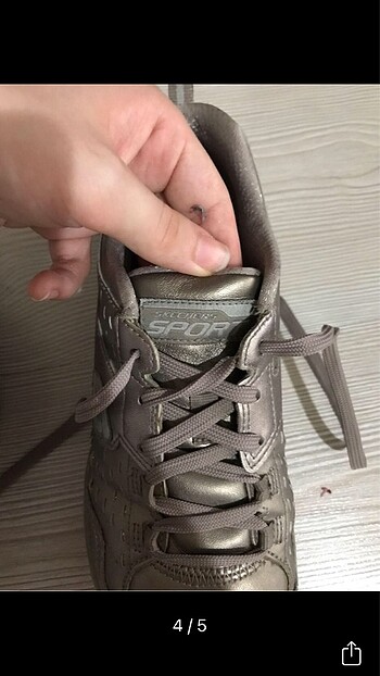 36,5 Beden camel Renk skechers orijinal spor ayakkabı