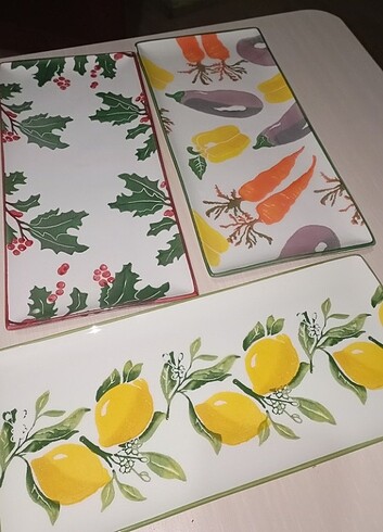 Sunum tabakları adet fiyatı 50tl
