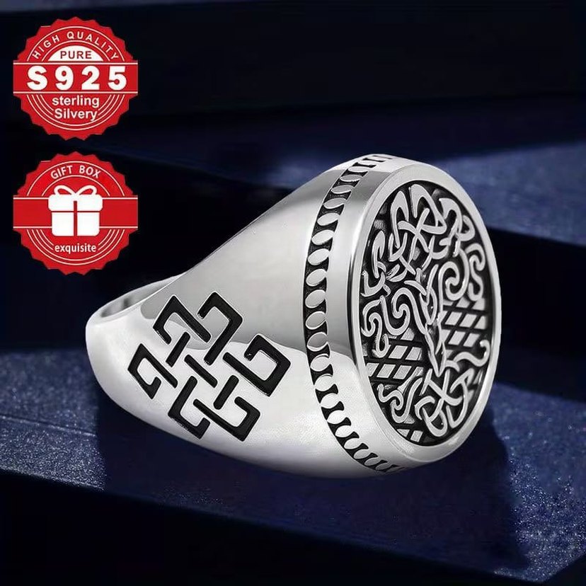 925 Ayar Gümüş Yüzük - Görsel 4